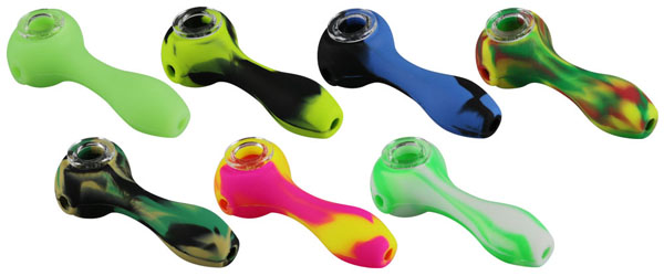 Photograph of product: Silicone Hand Pipe - 4.5"