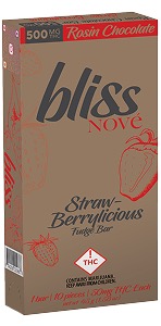 Photograph of product: Bliss Straw-Berrylicious Fudge Bar