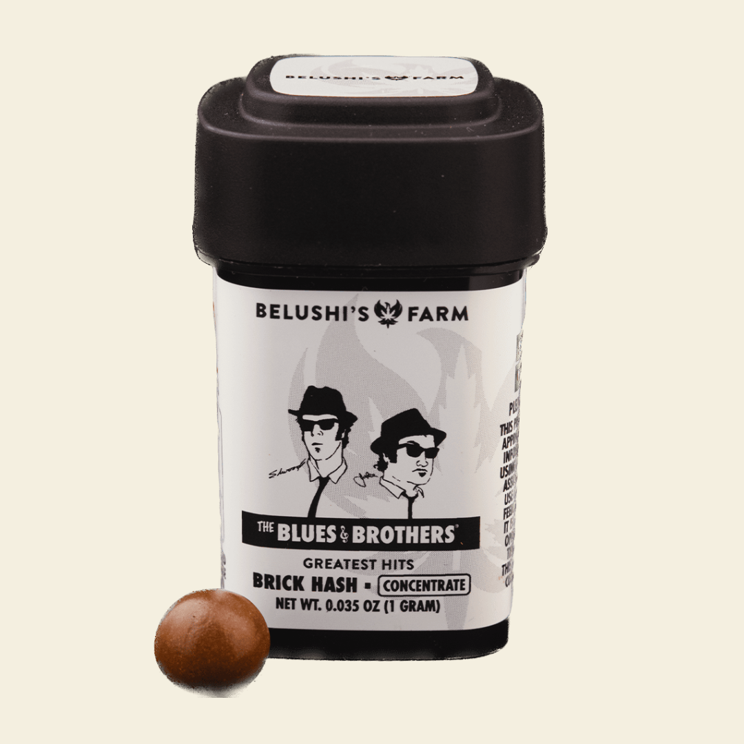 Photograph of product: Ice Cream Cake (I) - 1g Brick Hash - Belushi's Farm