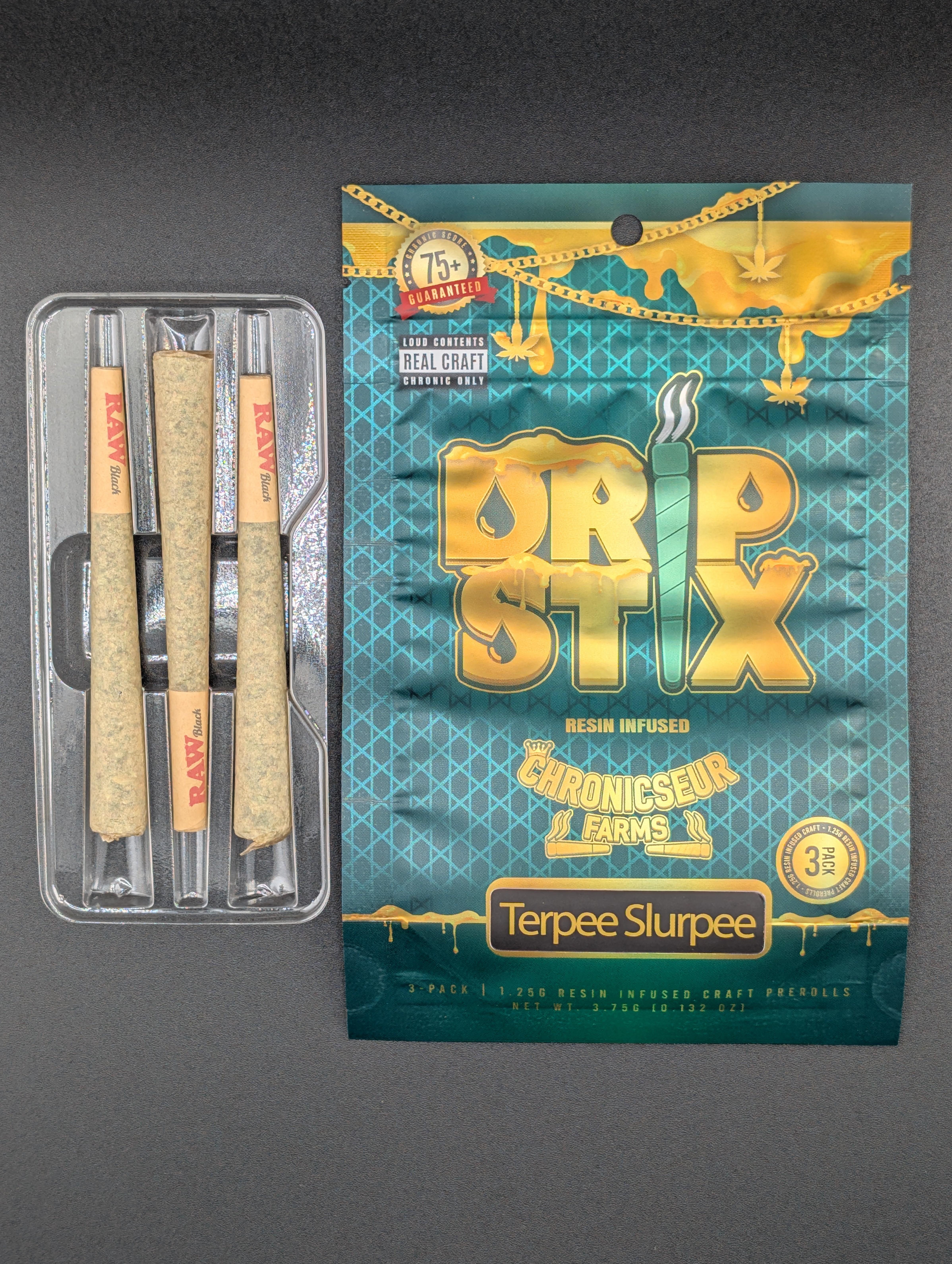 Photograph of product: 3 x 1.25g | Super Runtz | Infused Pre-Rolls