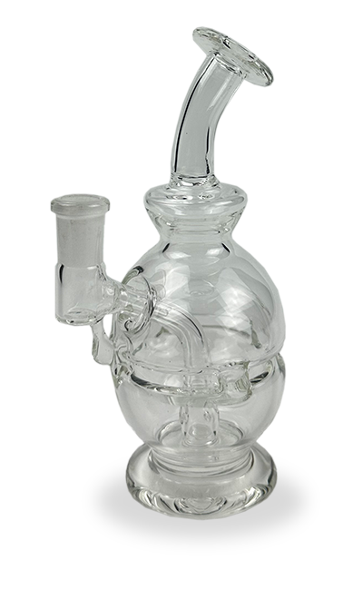 Photograph of product: SIREEL 6" FAB EGG RECYCLER BONG WITH FLOWER BOWL