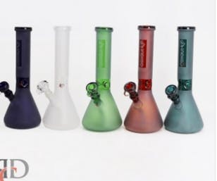 Photograph of product: Indigo Frosted Water Pipe