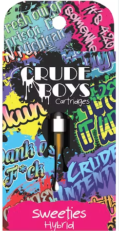 Photograph of product: Sweeties (Hybrid) | Crude Boys | 510 Vape Cartridge