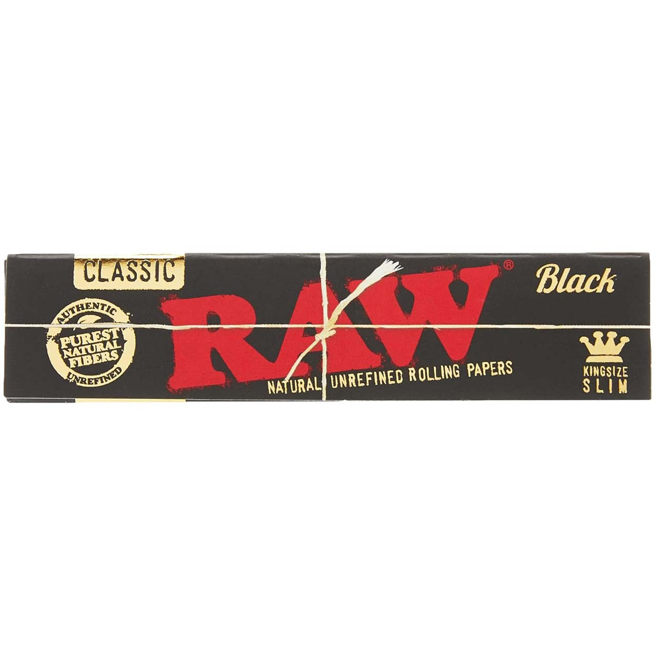Photograph of product: Raw Black Classic King Size Papers
