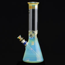 Photograph of product: SKY GLASS | BEAKER | MARS | 12" | SILVER FUMED
