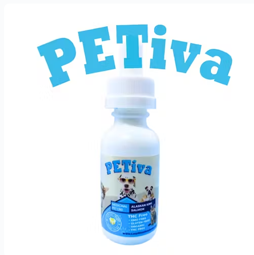 Photograph of product: Petiva Drops 300mg CBD Tincture - Petiva