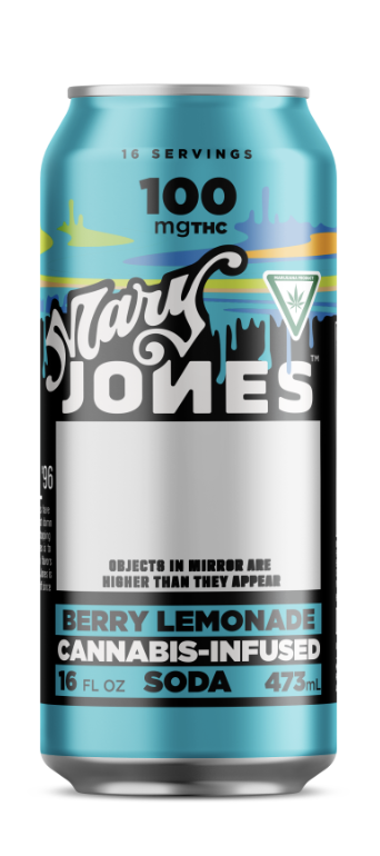 Photograph of product: Berry Lemonade | 100mg Soda