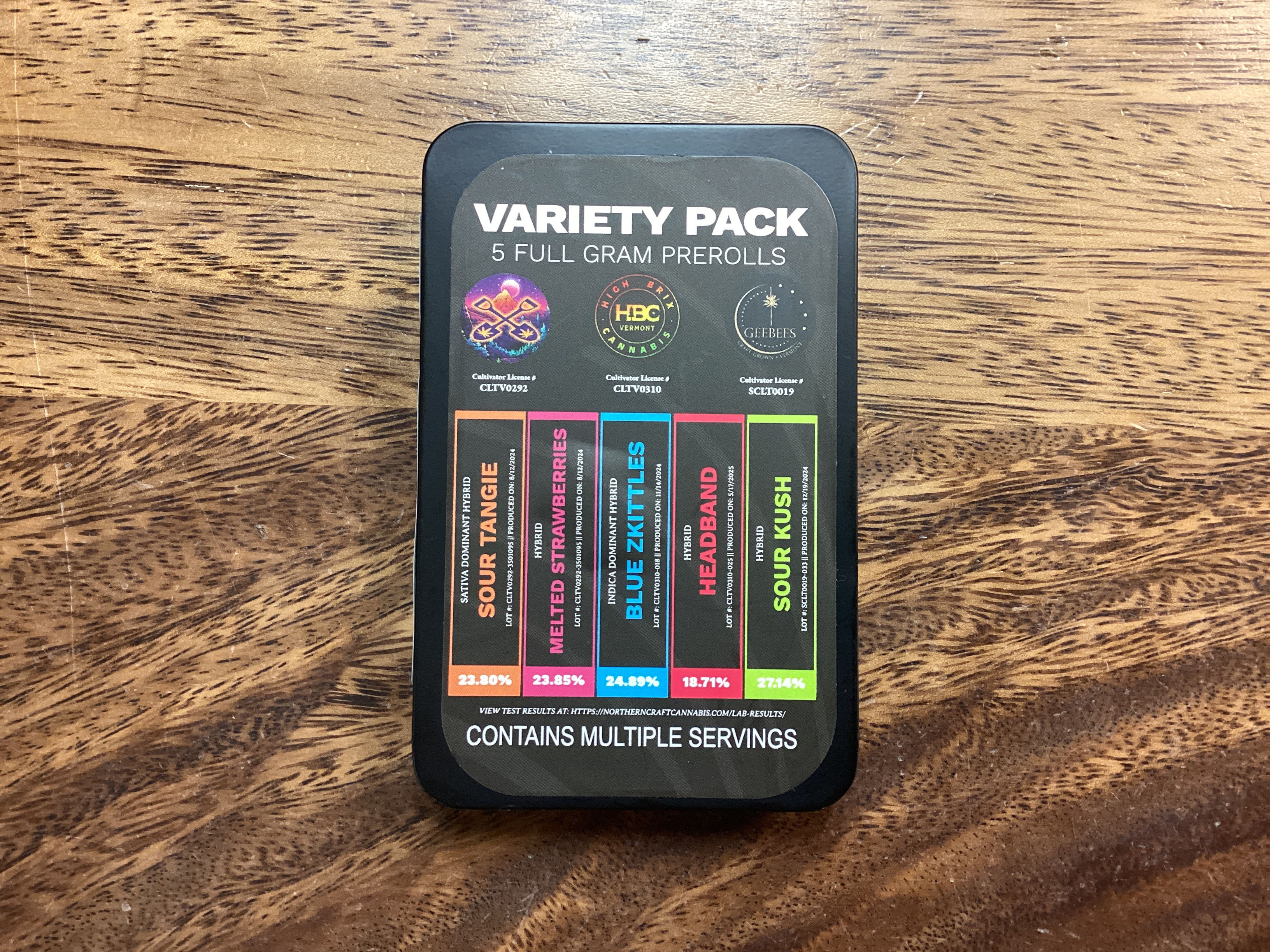 Photograph of product: 5-Strain Multi-Cultivator variety pack