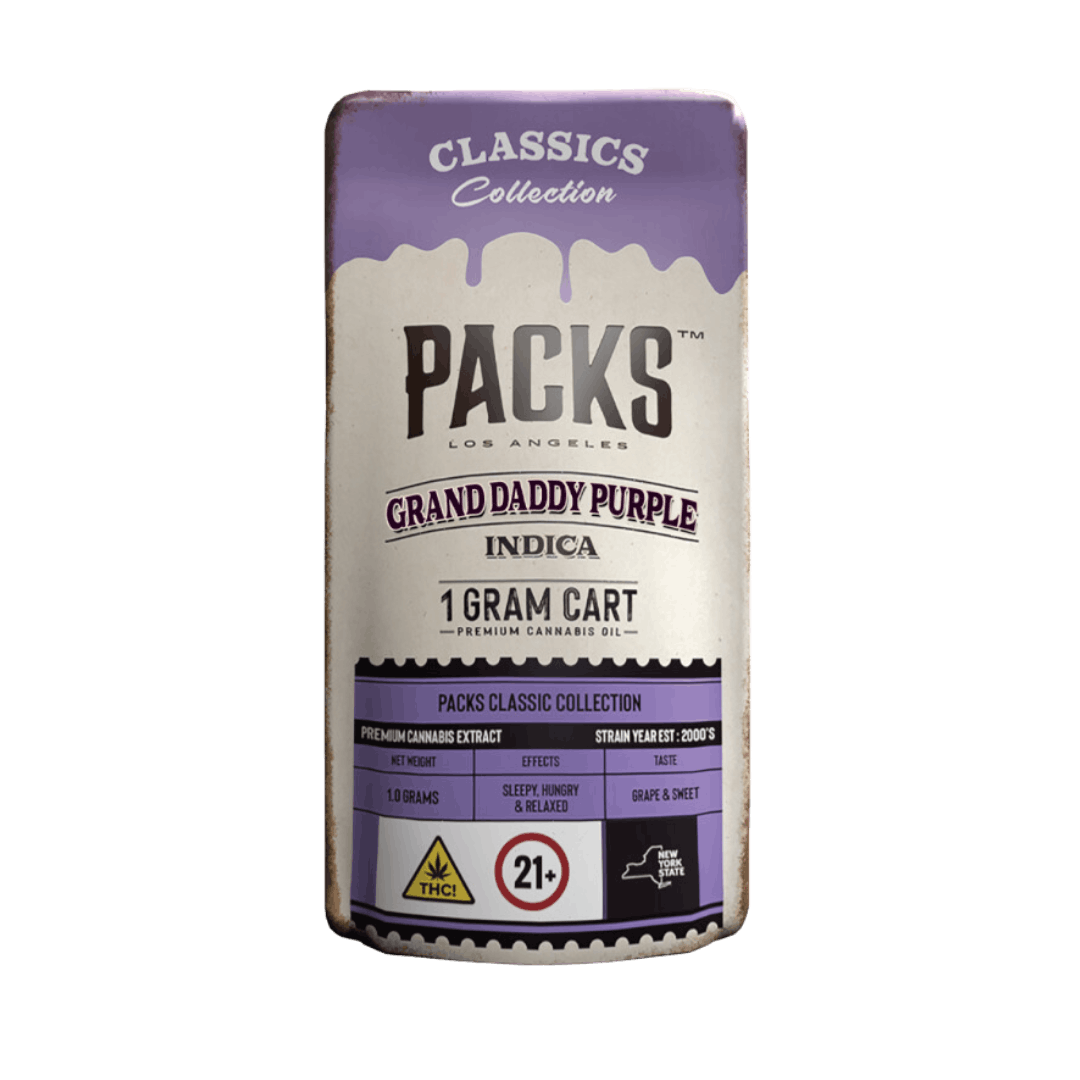Photograph of product: Packs - Grand Daddy Purple