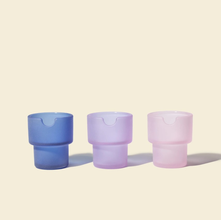 Photograph of product: Flower Pots Ashtray Set (Twilight)