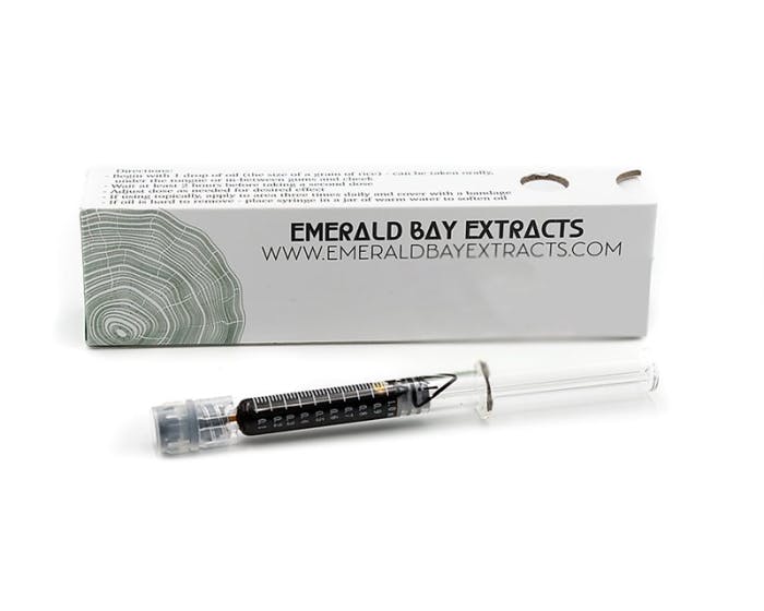 Photograph of product: Emerald Bay Extracts 16:1:1 White CBG RSO