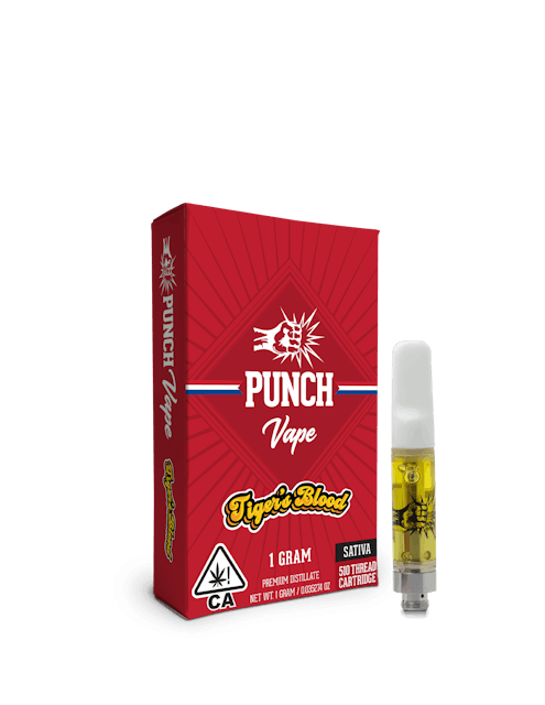 Photograph of product: Tiger's Blood | Distillate Vape 1g