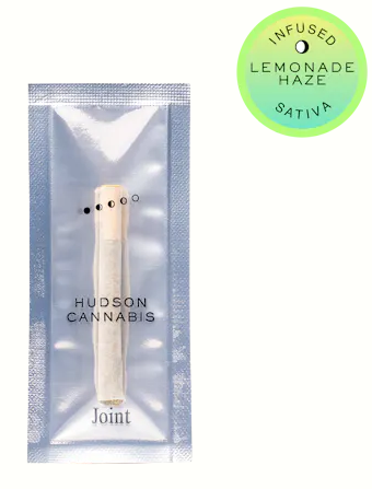Photograph of product: Lemonade Haze Infused Pre roll | Oui'd | Hudson Oui'd
