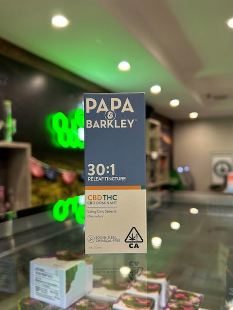 Photograph of product: Releaf Tincture 30:1 CBD 30ml