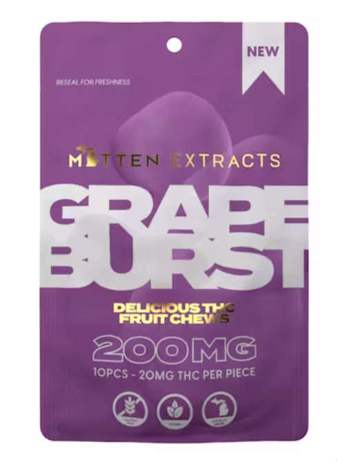 Photograph of product: Grape Burst | 200MG Gummies