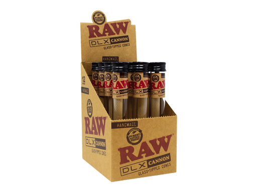 Photograph of product: RAW Deluxe Glass Tipped Cannon King Size