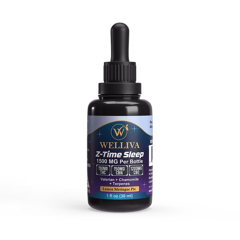 Photograph of product: Welliva - Z-Time Sleep 150mg TH-oui/150mg CBN/1200mg CBD