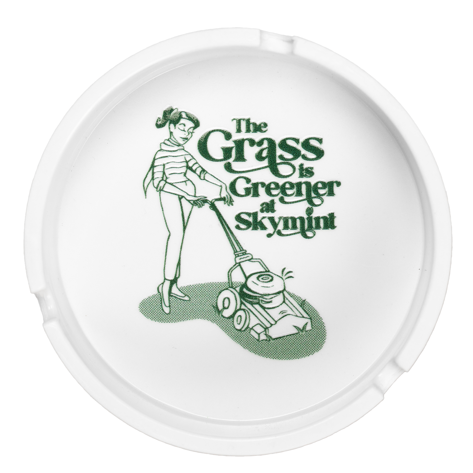 Photograph of product: Ash Tray - The Grass is Greener at Skymint