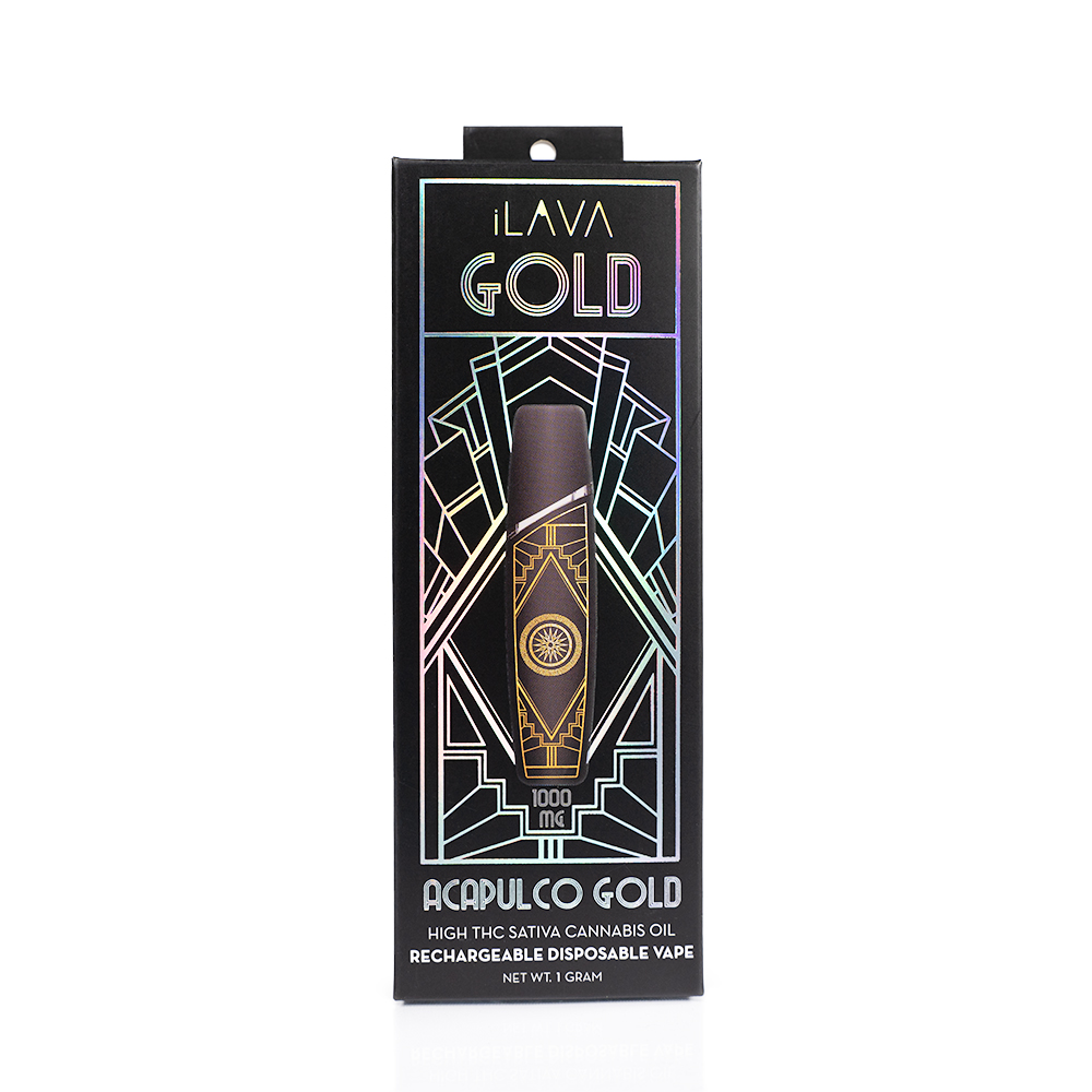 Photograph of product: GOLD Disposable 1000mg - Acapulco Gold