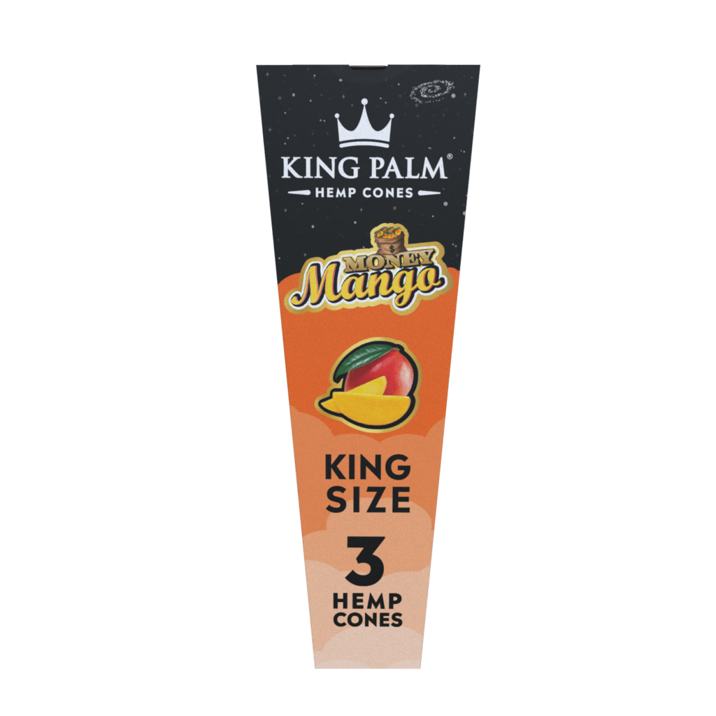 Photograph of product: King Palm | King Size Cones | 3pk | Money Mango
