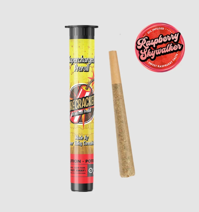 Photograph of product: Raspberry SWOG | 1G Infused Pre Roll (TAX INCLUDED)