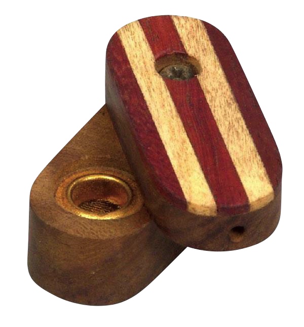 Photograph of product: Tri-Tone Wood Pipe w/ Swivel Cover