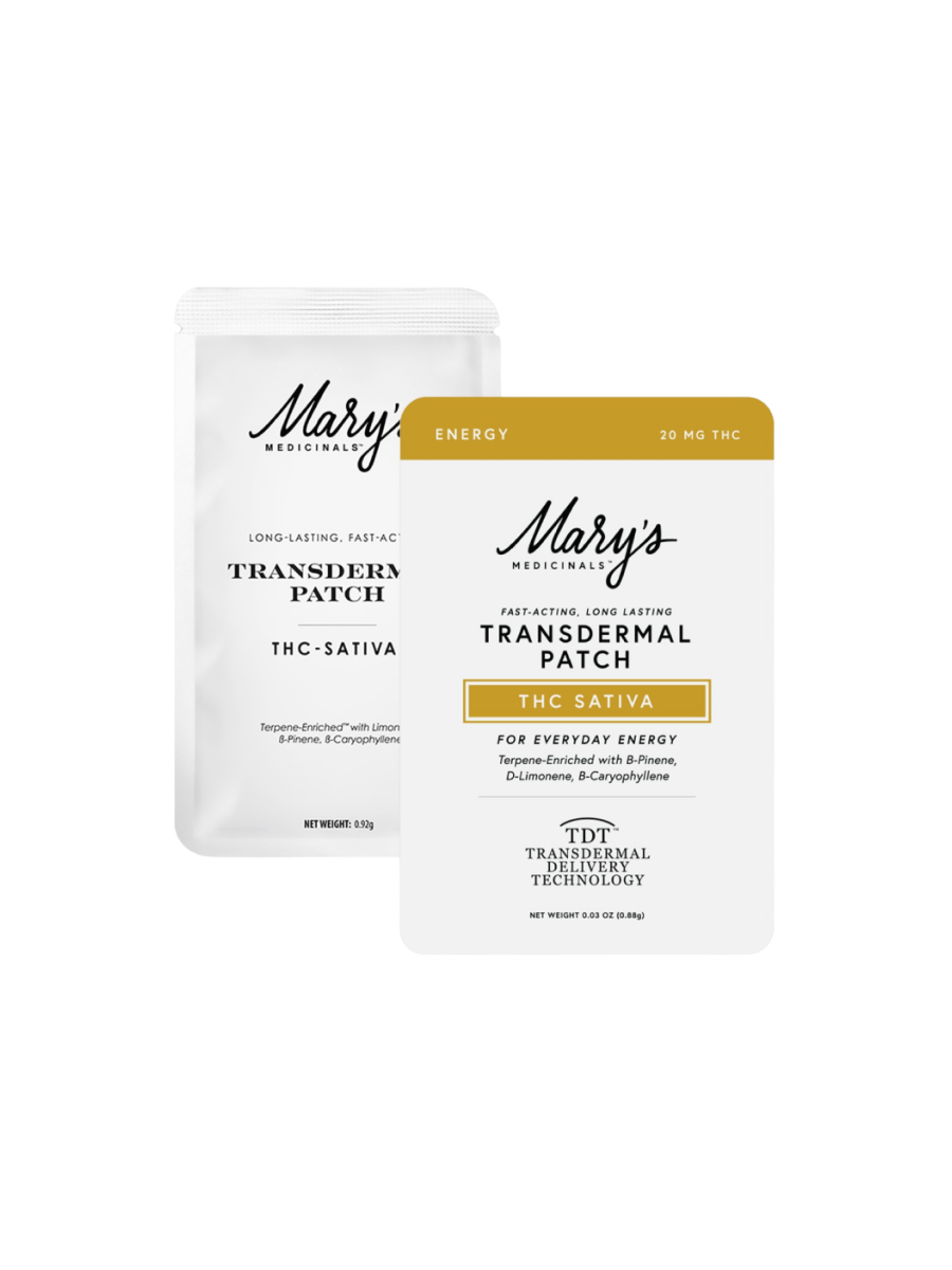 Photograph of product: Mary's Medicinals - 20mg TH-oui Patch - Energy Oui'd