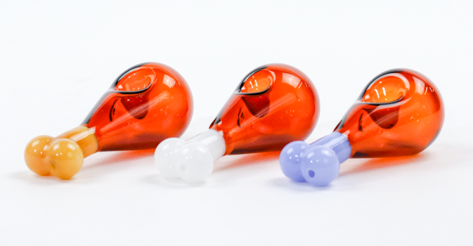 Photograph of product: SirEEL | Pipe | 4" Drumstick Delight | Assorted Colors