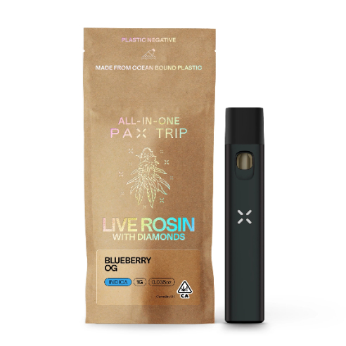 Photograph of product: BLUEBERRY OG ROSIN AIO