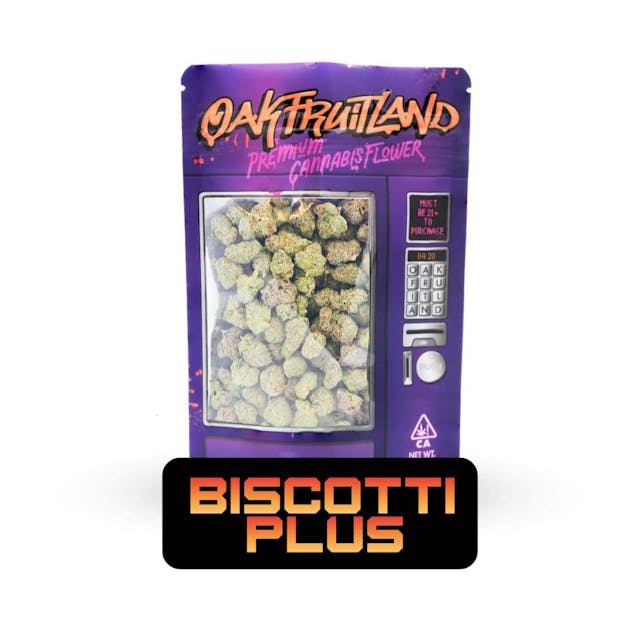Photograph of product: Biscotti Plus Premium Flower 14g - Funsize Series - 