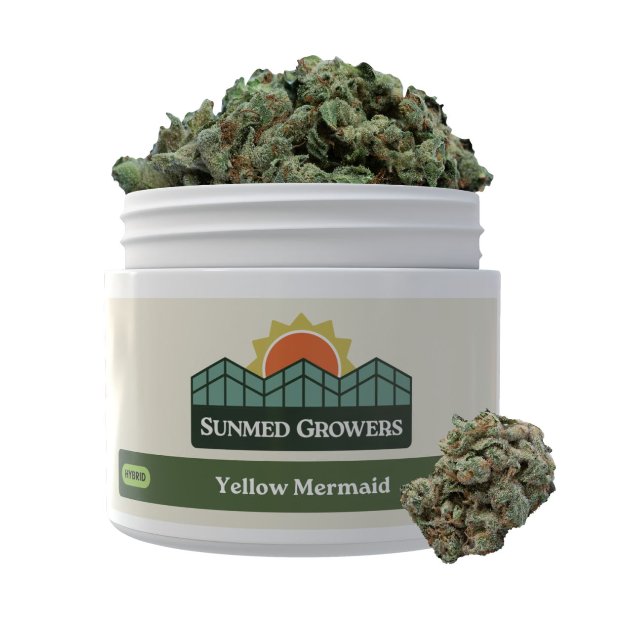 Photograph of product: (SMD) Yellow Mermaid - 3.5g