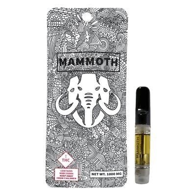 Photograph of product: Mammoth 1000mg Cartridge | Gelato Cookies