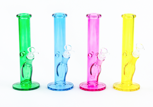 Photograph of product: 10" SirEEL Vibrant Tube Bong with Bowl