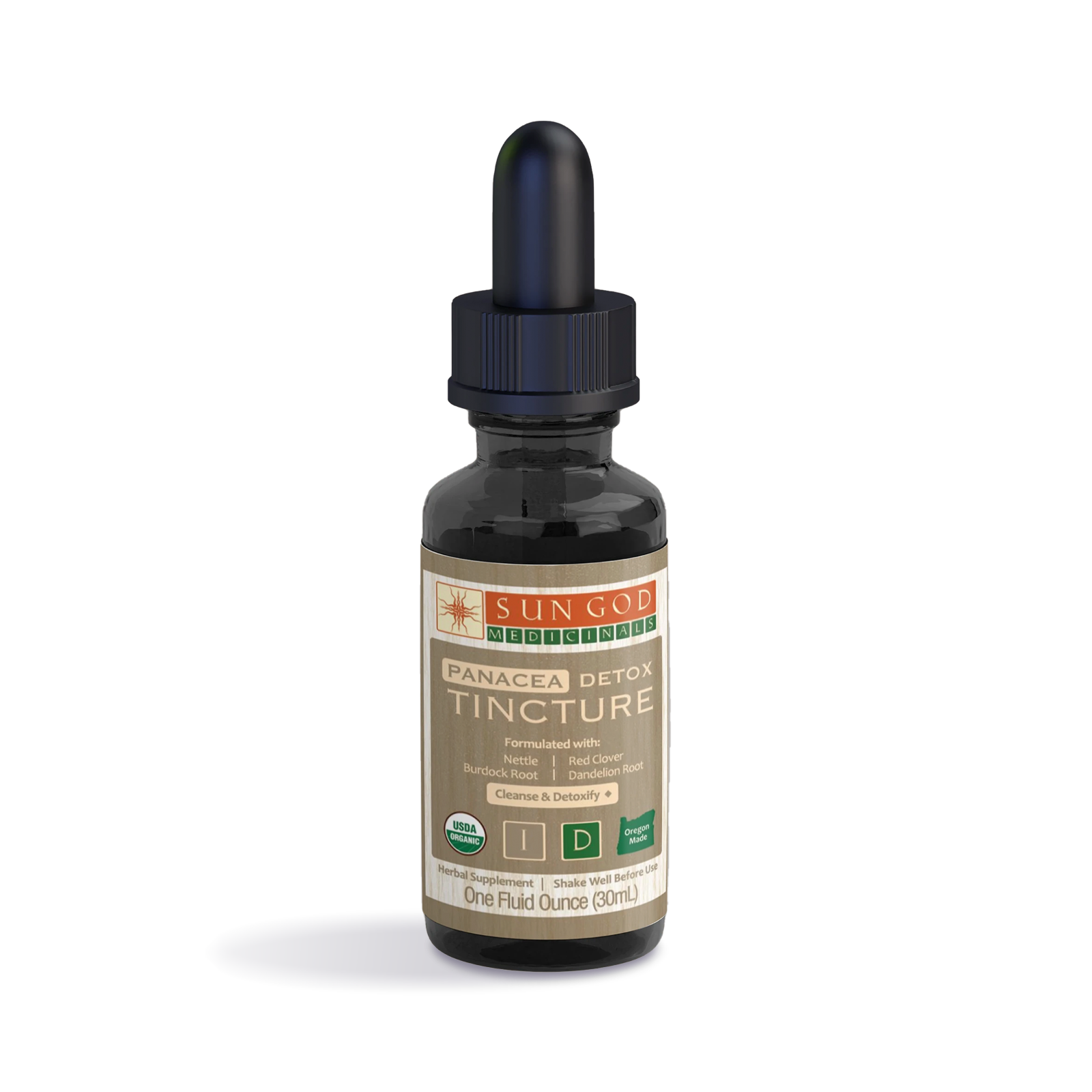 Photograph of product: Panacea Detox Herbal Tincture | 1oz