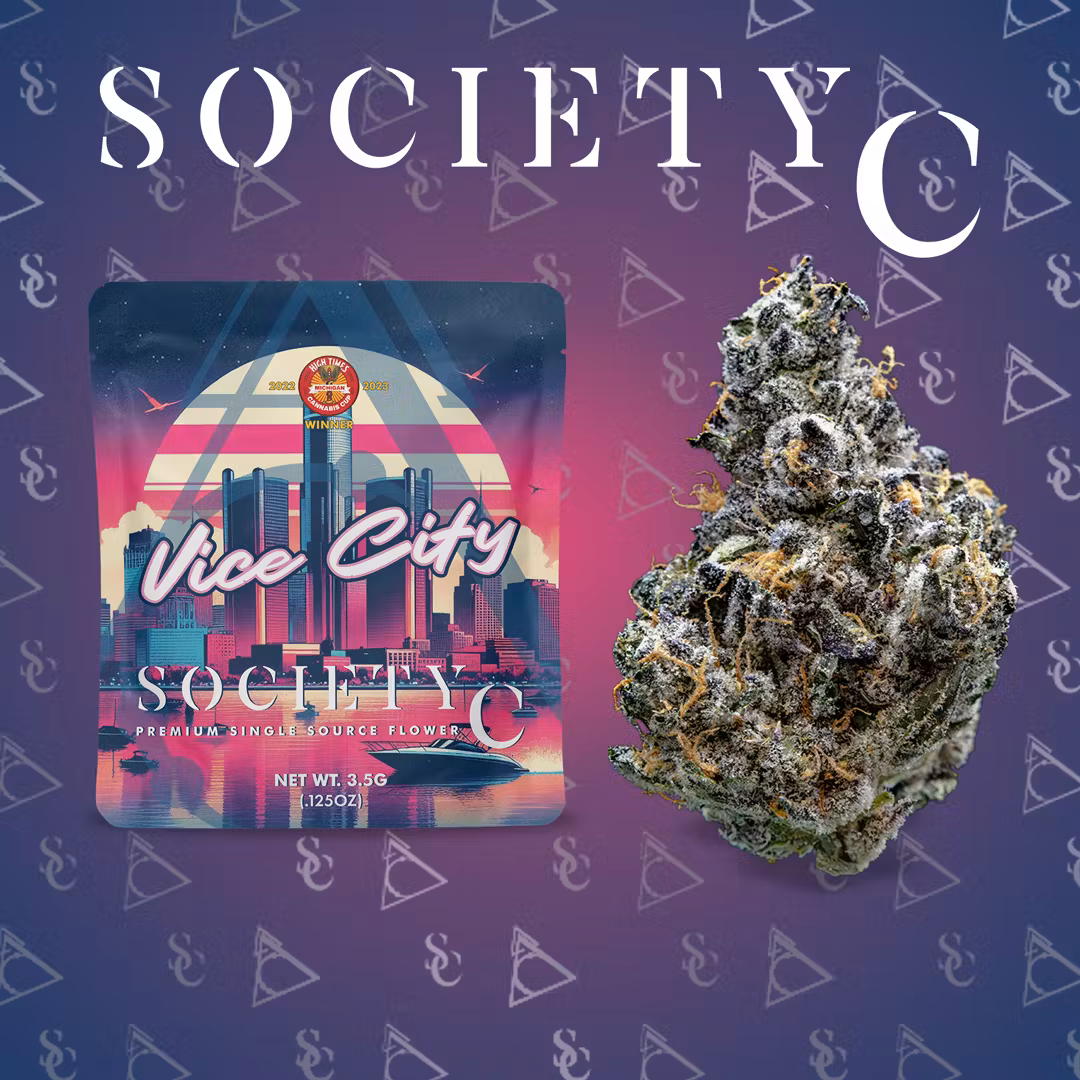 Photograph of product: Society C | Vice City Pre-Pack Flower - 3.5g