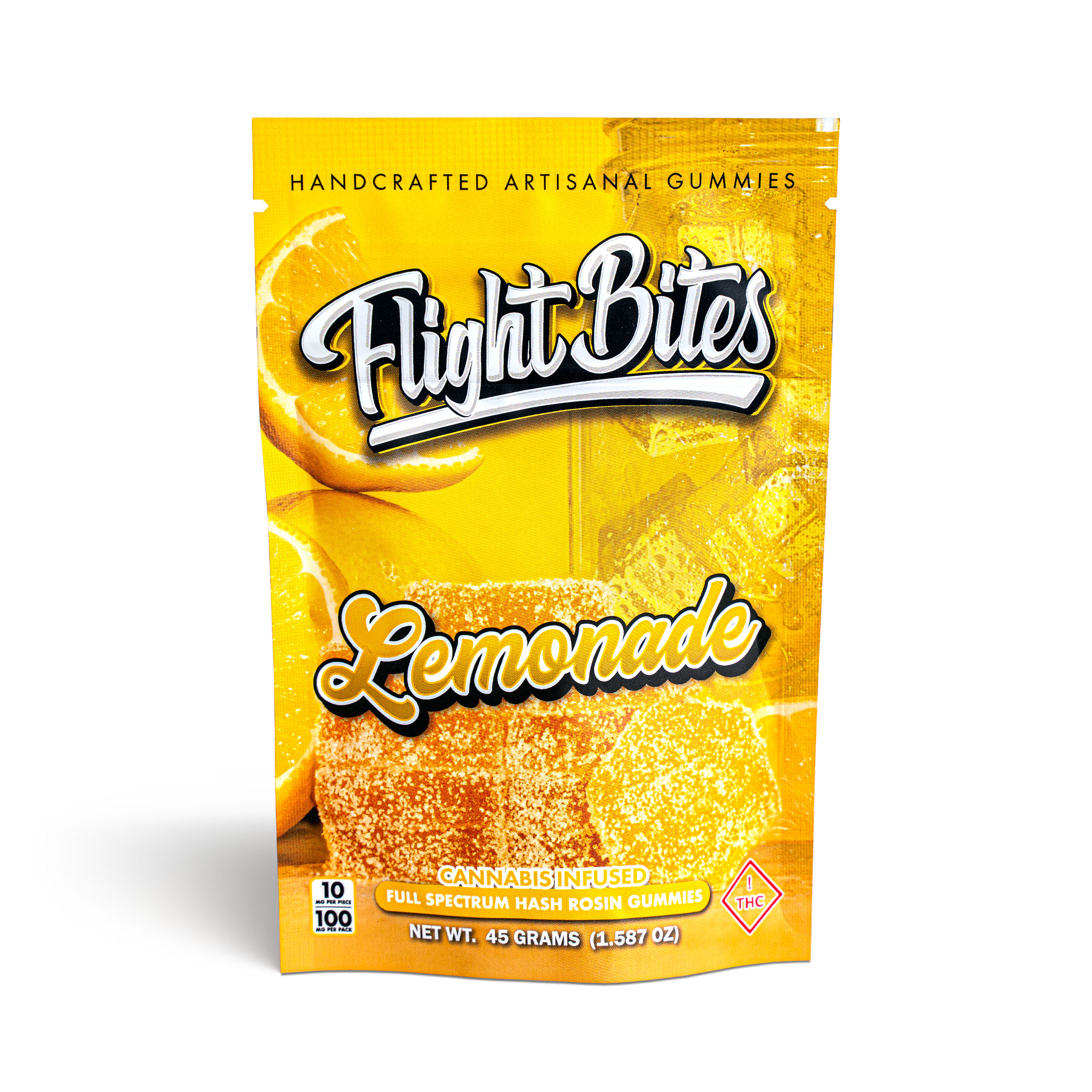 Photograph of product: Lemonade Rosin Gummies - 100mg