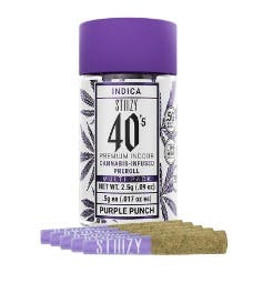 Photograph of product: Purple Punch 5PK Infused Prerolls - 
