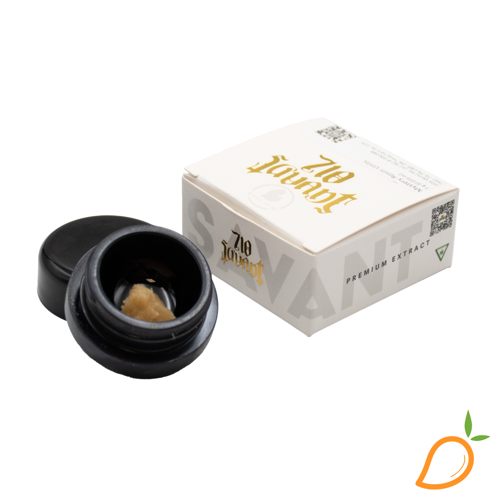 Photograph of product: 1g Mystery Live Rosin 710 Savant