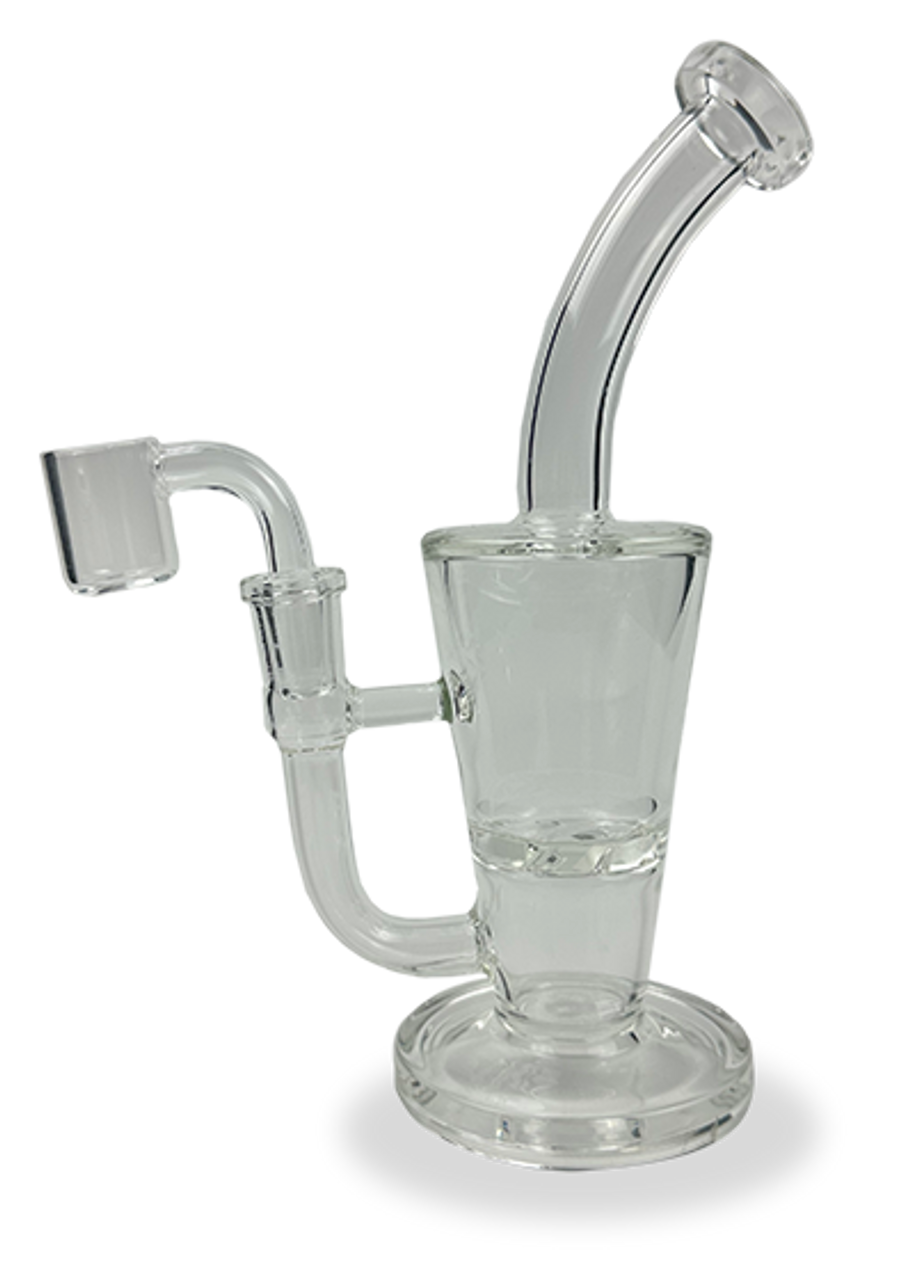 Photograph of product: Bent Neck Taper Turbine 8" Bong