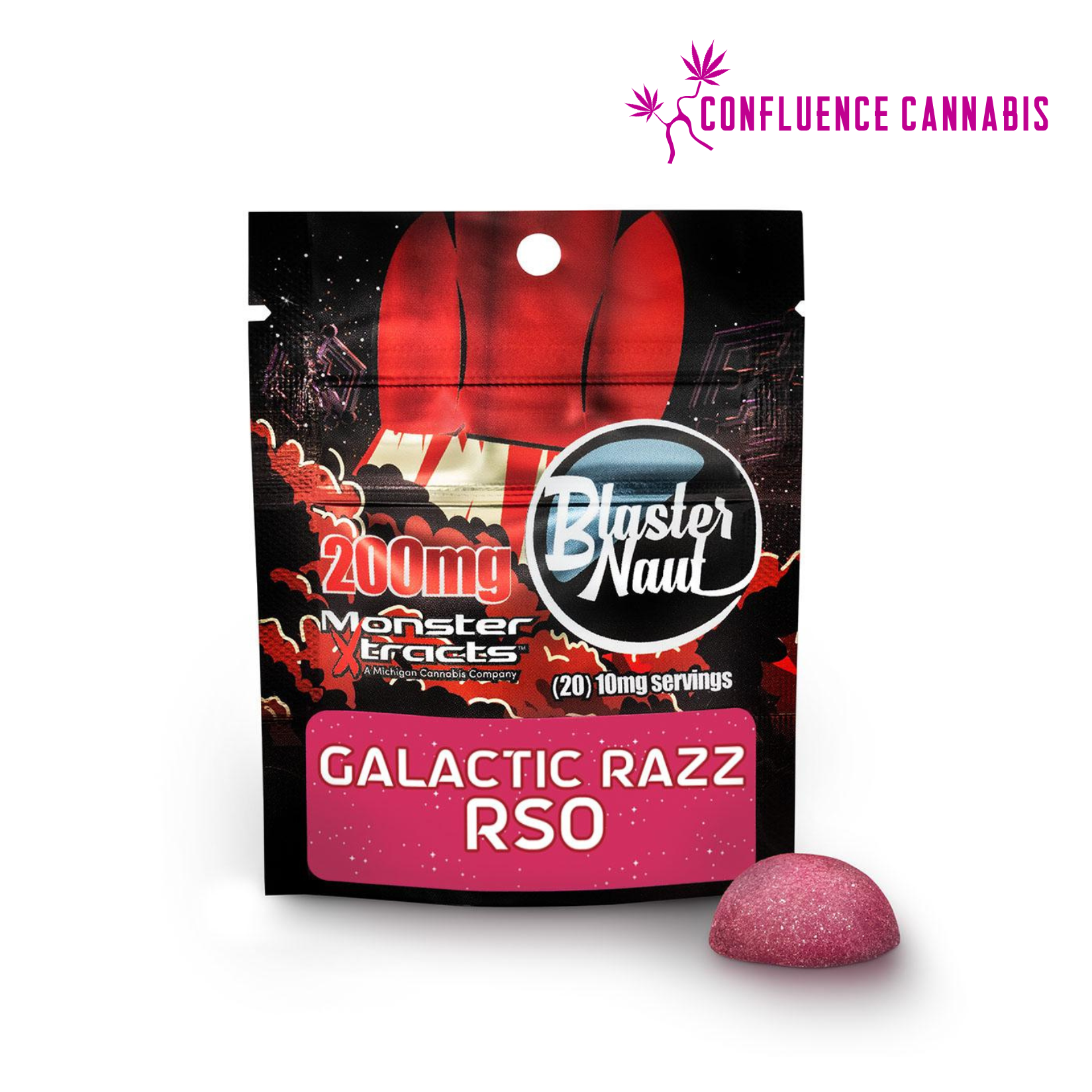 Photograph of Product: Galactic Razz RSO (1 Piece)