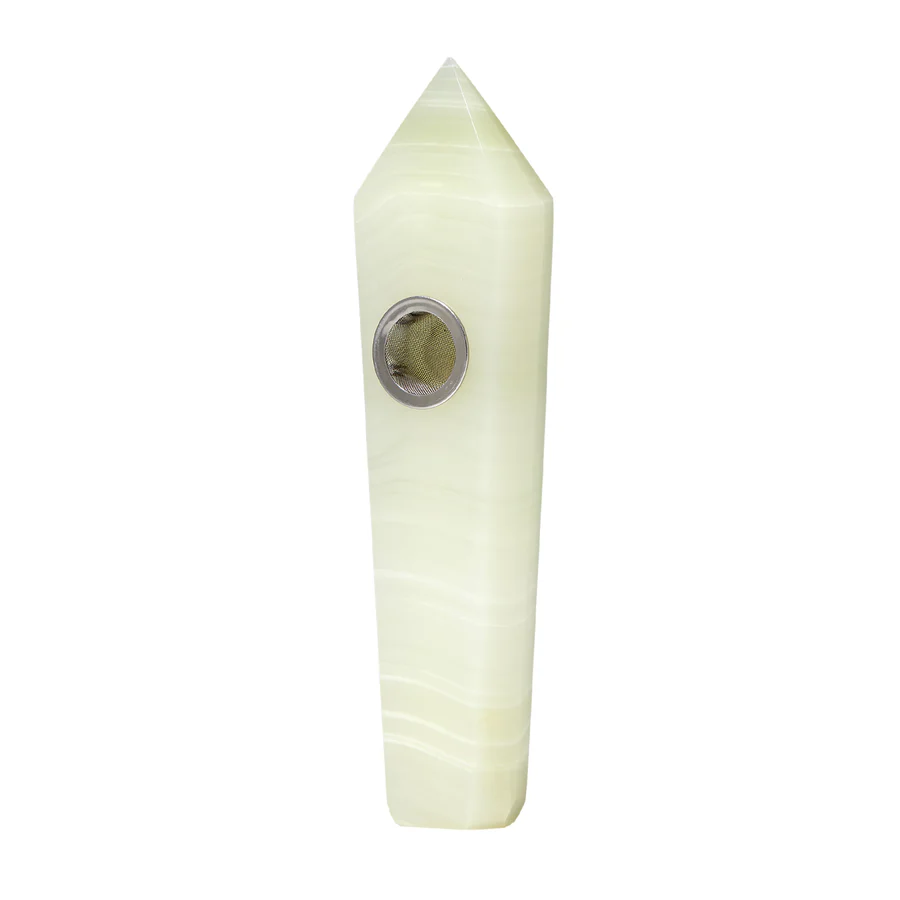 Photograph of product: Gemstone Pipes - Afghan Jade