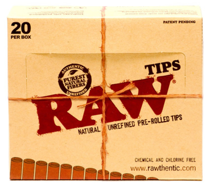 Photograph of product: RAW - Pre-Rolled Tips | 21pk
