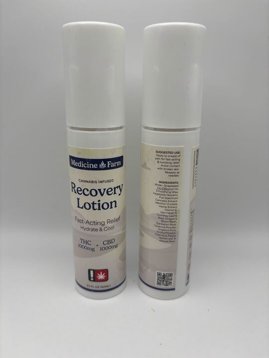 Photograph of product: Lotion | Recovery | 1:1