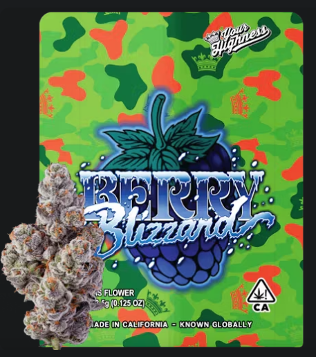 Photograph of product: Berry Blizzard x Glitterbomb - 3.5g