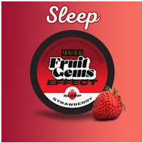 Photograph of product: Gummies - SLEEP Strawberry Fruit Gems - 20 Pcs - 100mg