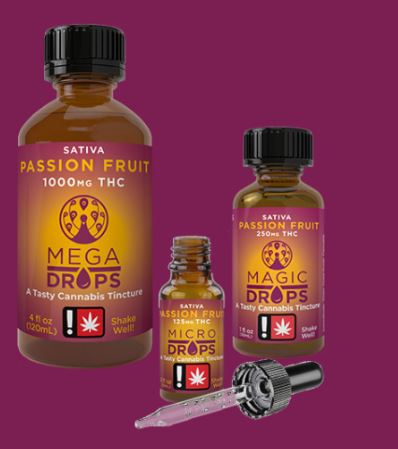 Photograph of product: Live Rosin Flavored Syrup | Passionfruit | 250mg | 1fl oz