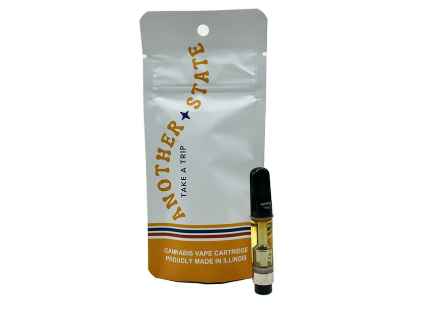 Photograph of product: Another State | Distillate + Flavor Infused Terps Cartridge | Watermelon Z