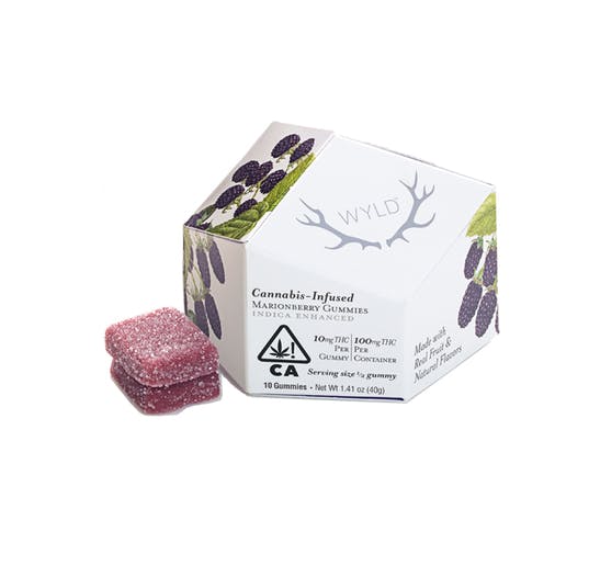 Photograph of product: Marionberry - 10mg/100mg Edibles - 