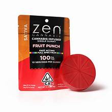 Photograph of product: ZEN FRUIT PUNCH SINGLE 100MG (S)
