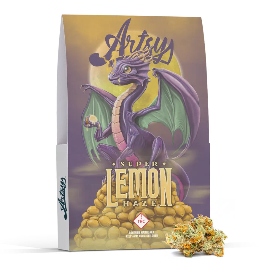 Photograph of Product: Artsy - Pre-Packed - Super Lemon Haze (S) 10g